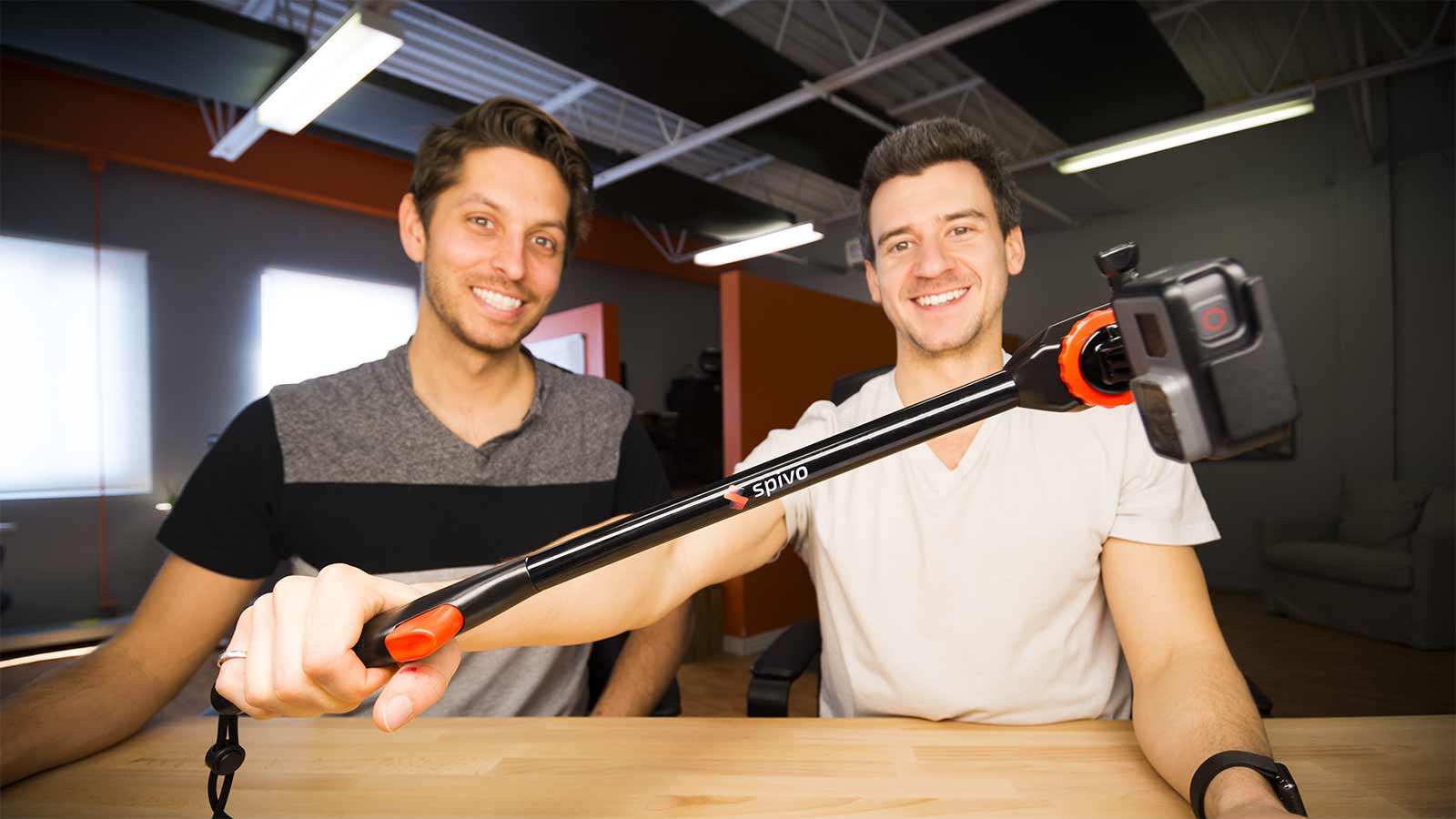 Spivo 360 Swivel Selfie Stick For Gopros Smartphones And Action