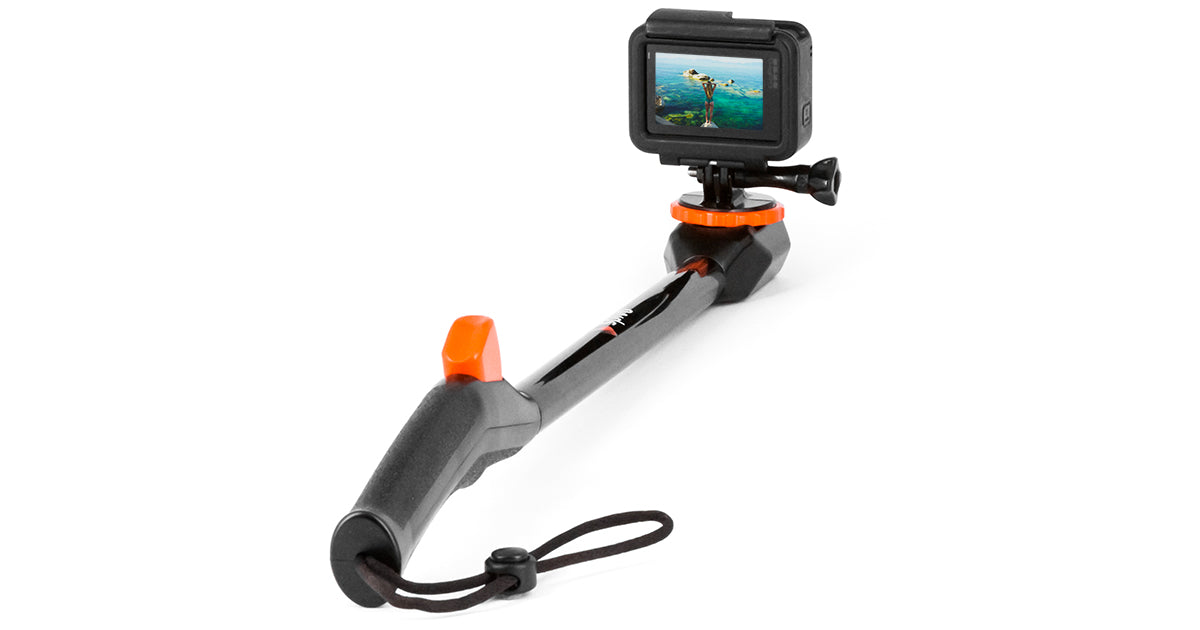 Selfie Stick à Prova de Água 360 para Gopro